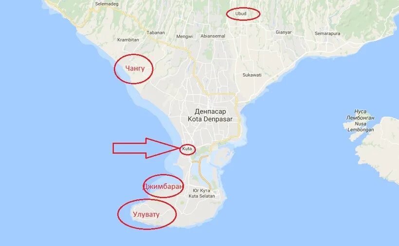 Остров бали чангу на карте. Остров бали карта по районам. Чангу бали на карте. Карта острова бали с районами. Чангу бали на карте.