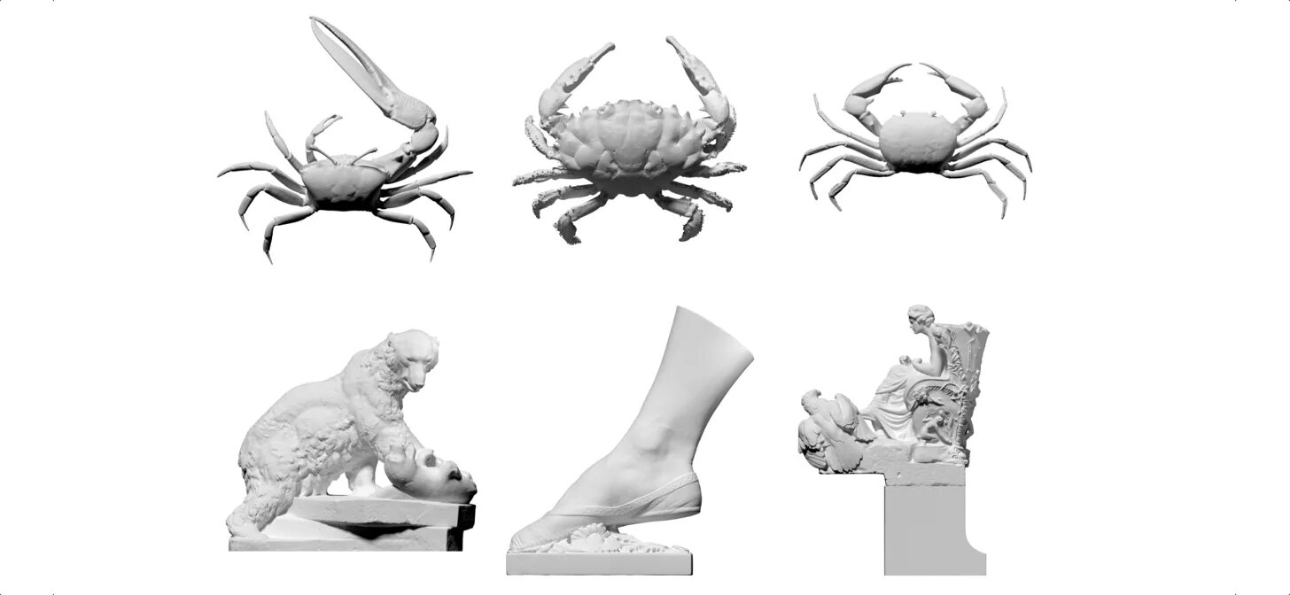 Scanned 3d model