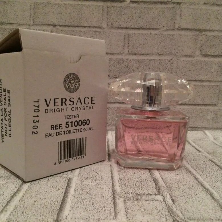 Versace bright crystal москва. Versace Bright Crystal Tester. Версаче Брайт Кристалл тестер. Тестер 25 мл Bright Crystal. Versace Bright Crystal 90ml.