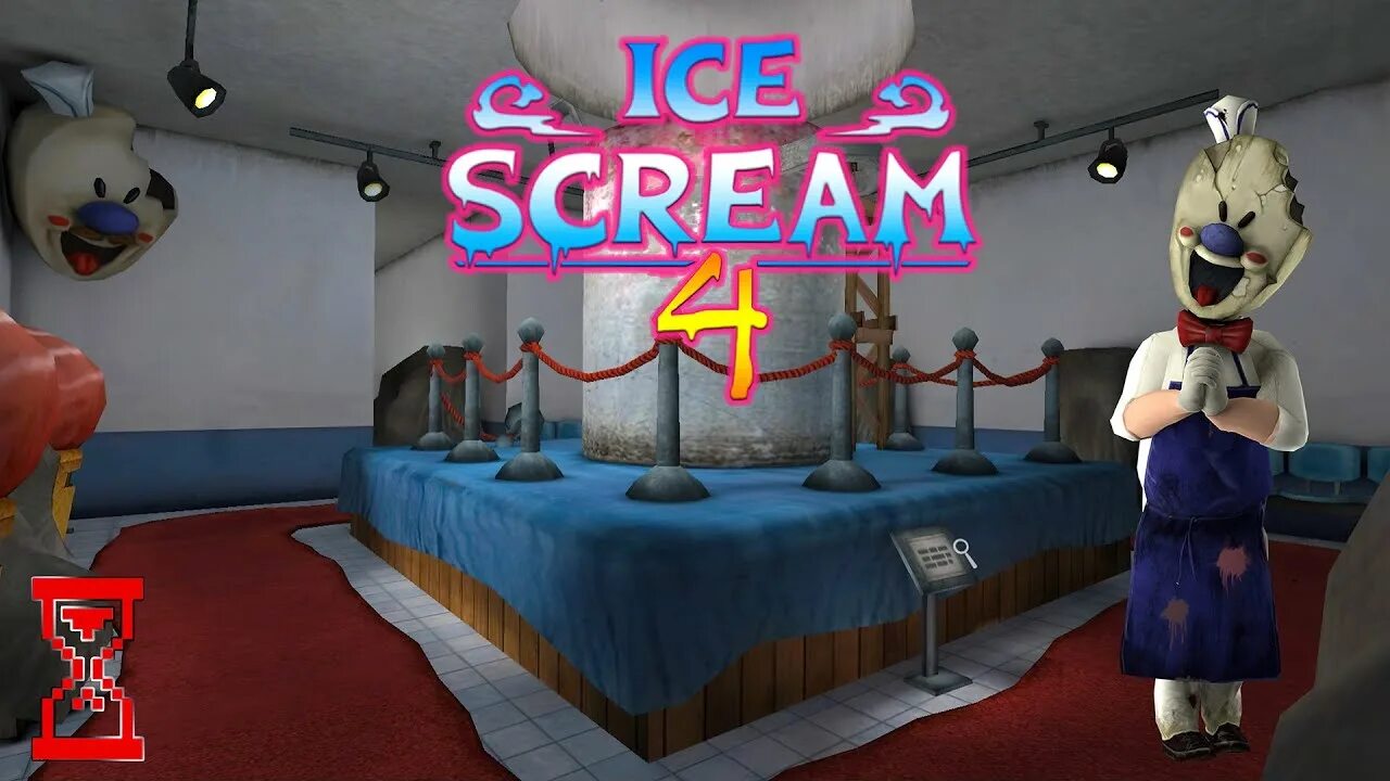 Топси прохождение мороженщика. Ice Scream 4 музей. Секретные локации в мороженщик. Топси играет в мороженщика 4. Мороженщик 4 Тайная комната.