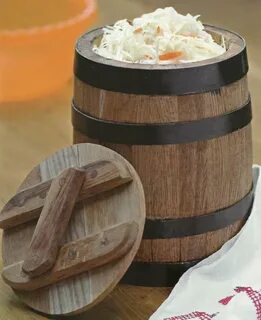 Рецепт засолки капусты на зиму в бочке