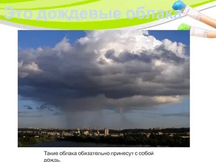 Как раньше называли дождевую тучу 5 букв