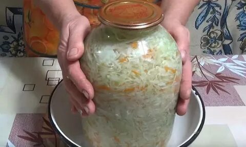 Засолить капусту в банке рецепт хрустящей