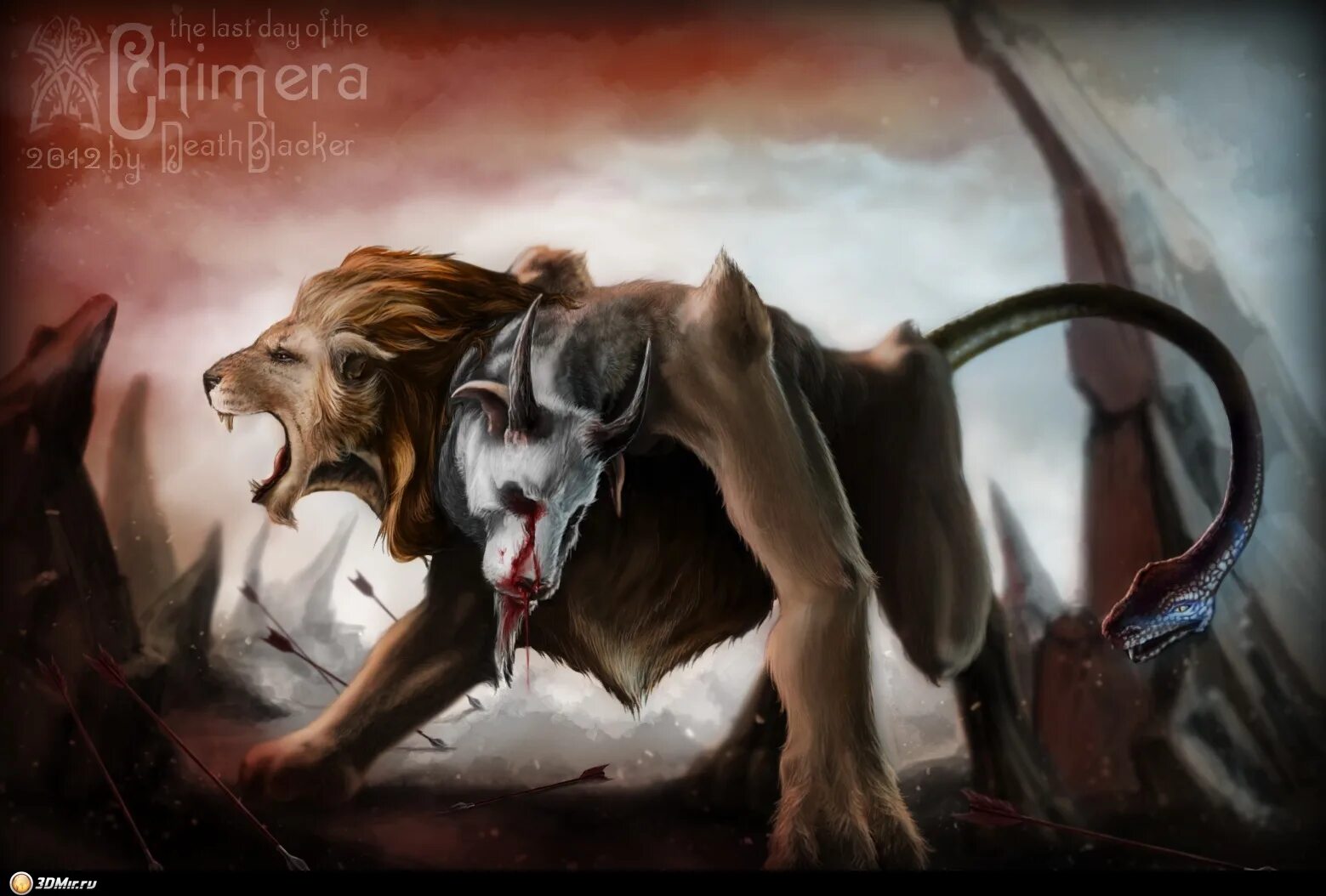 химера арты. мантикора днд. день химеры. малдраксуская химера. день химеры.