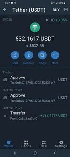 Trc 20 trust wallet
