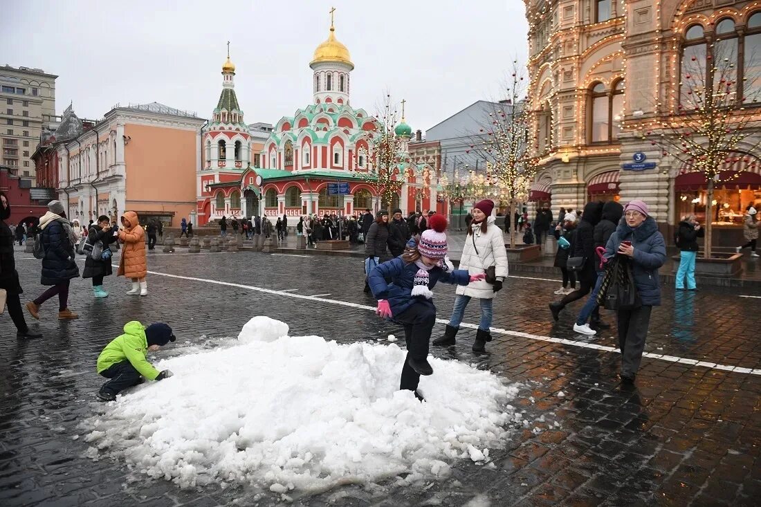 Самое интересное в россии сегодня. Теплая зима в Москве. Москва весной.