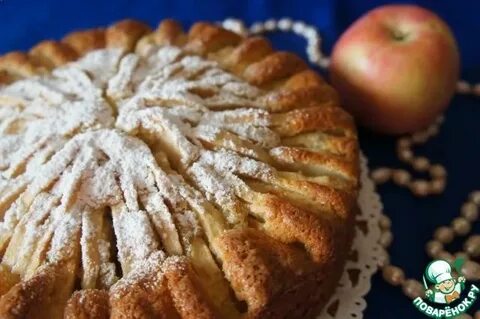 Корнуэльский пирог с яблоками рецепт