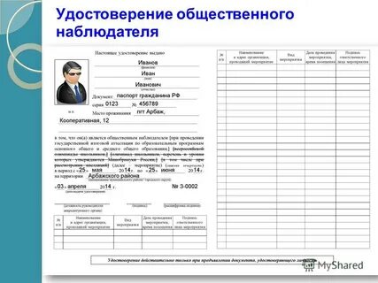 Что писать наблюдателем