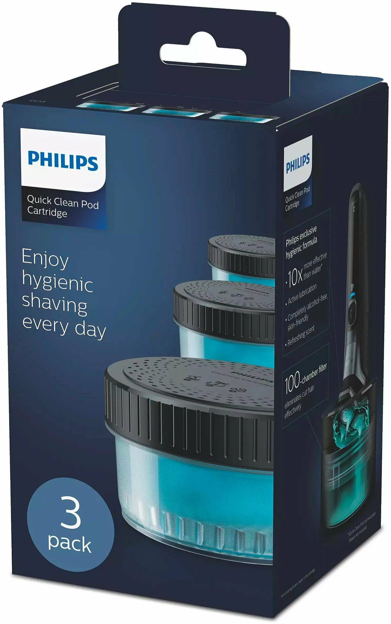 Quick clean pod. Philips quick clean pod 7000. Картридж для систем самоочистки Philips cc12/50. Станция очистки бритв Philips quick clean pod ac52.