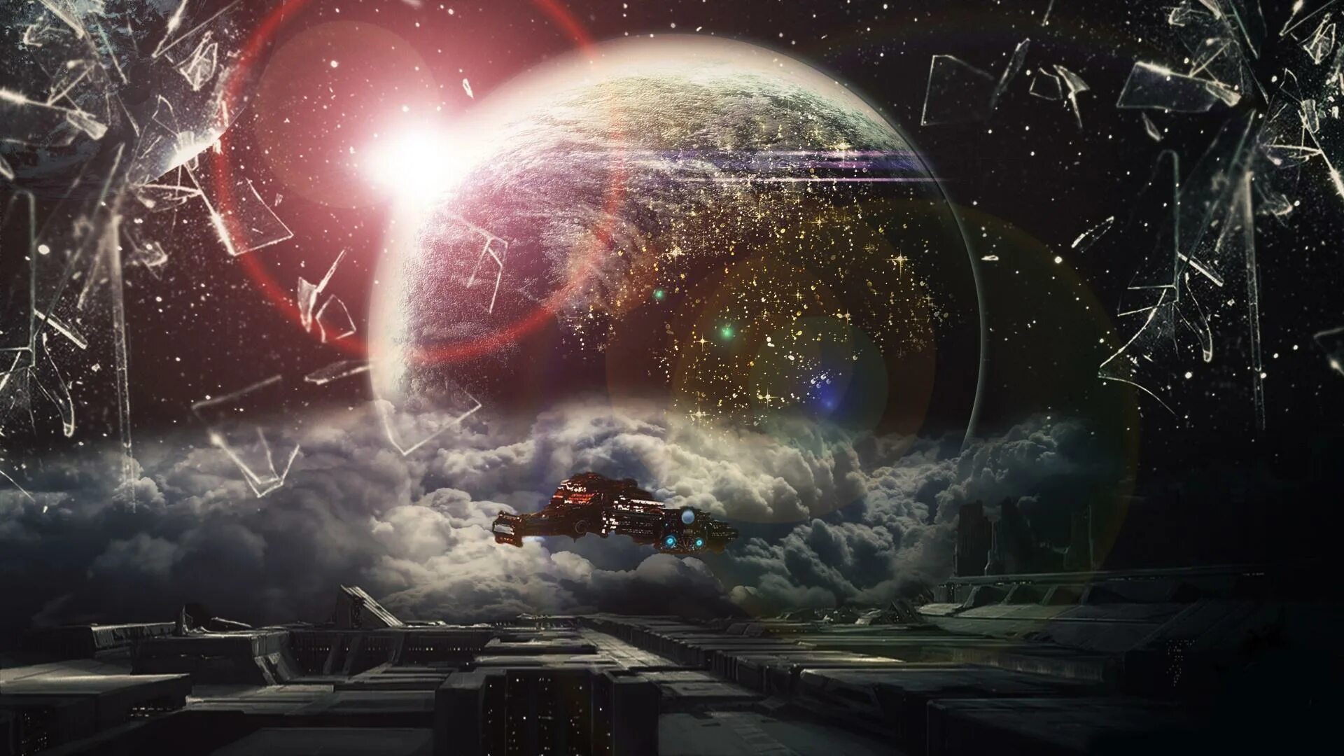 Beyond the future with space time magic