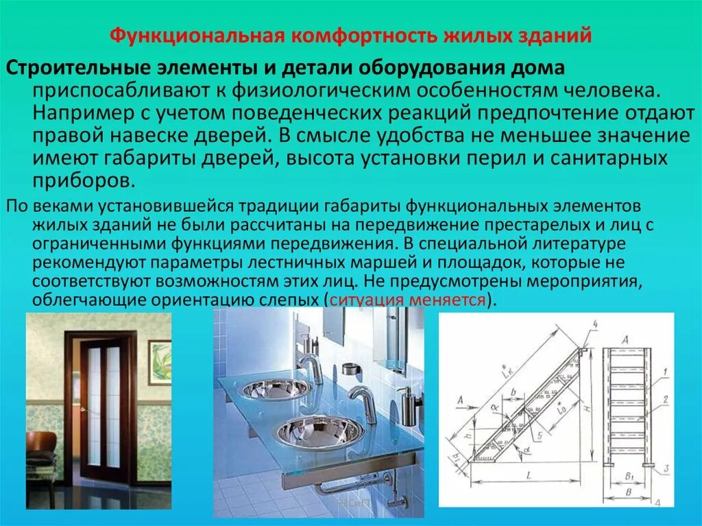 Требования функциональной комфортности здания. Функциональные требования к жилью. Комфортность жилых зданий это. Функциональная комфортность жилых зданий.