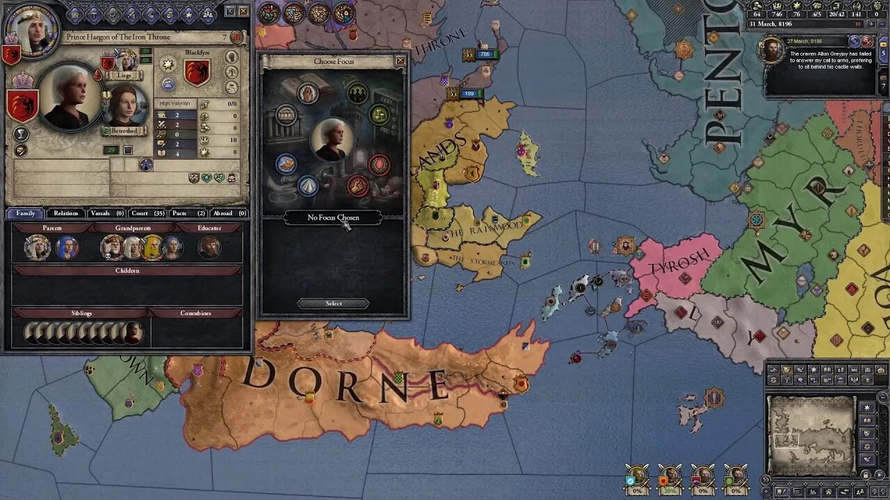 Crusader kings 3 a game of thrones