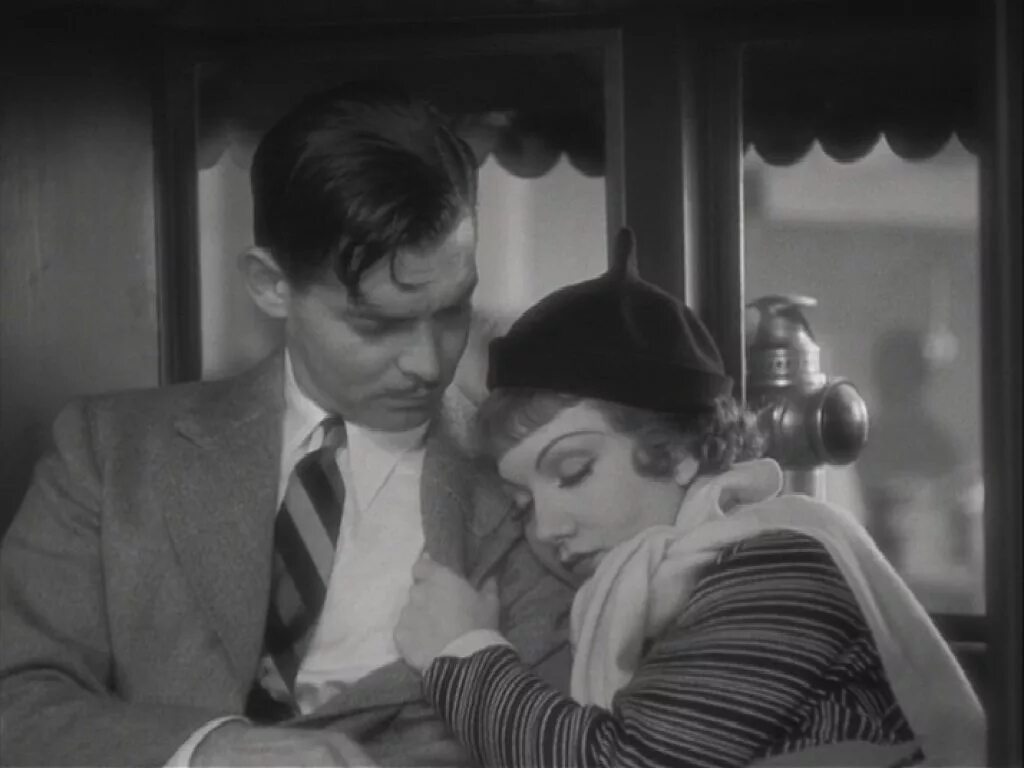 Это случилось однажды ночью 1934. Это случилось однажды ночью (it happened one Night, 1934). Клодетт кольбер это случилось однажды ночью. Кларк Гейбл это случилось однажды ночью.