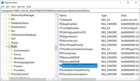 System currentcontrolset control