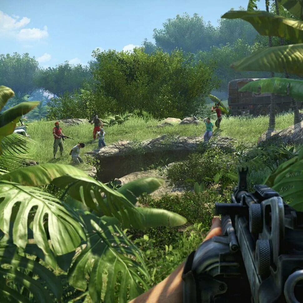 Новая игра фар. Far Cry 3. Far Cry 3 [ps3]. Far Cry 3 PS Vita. Фар край 3 геймплей.