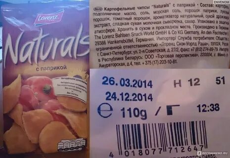 Naturals состав