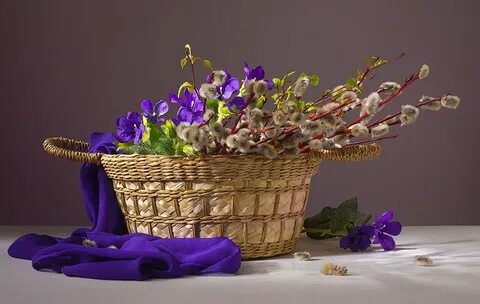 Цветы на вербное воскресенье