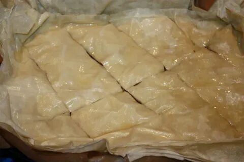 Тесто для пахлавы