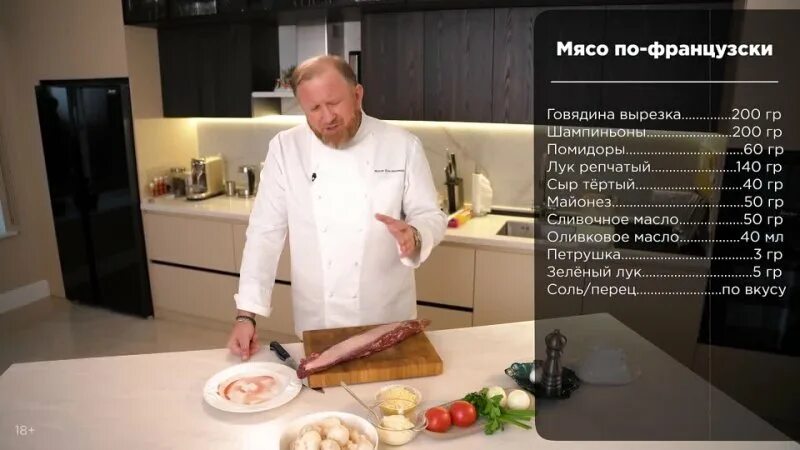 Мясо по французски в духовке от ивлева. Мясо по-французски от Ивлева. Мясо по французски Ивлев.