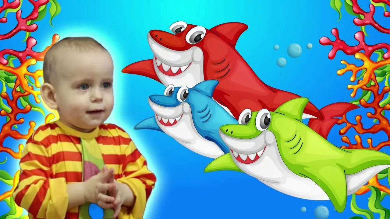 Акуленок туруруру. Акулёнок для детей. Акуленок я малыш.
