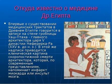 Лекарства древнего египта