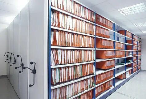 Стеллажи для медицинских карт