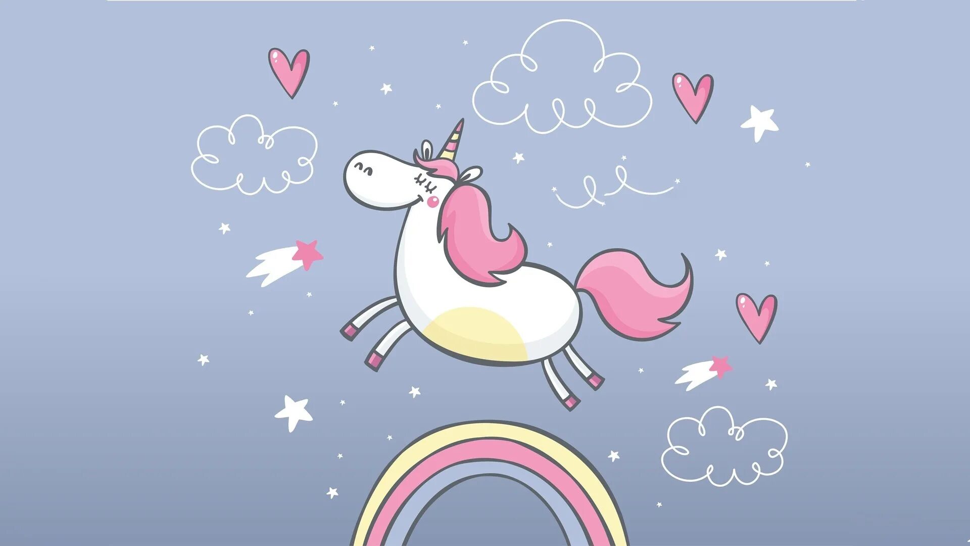 Единорог мультяшный. Красивые единороги. Красивые единорожки. Красивые фоны для рабочего стола единорог. Хиронекс единорог.