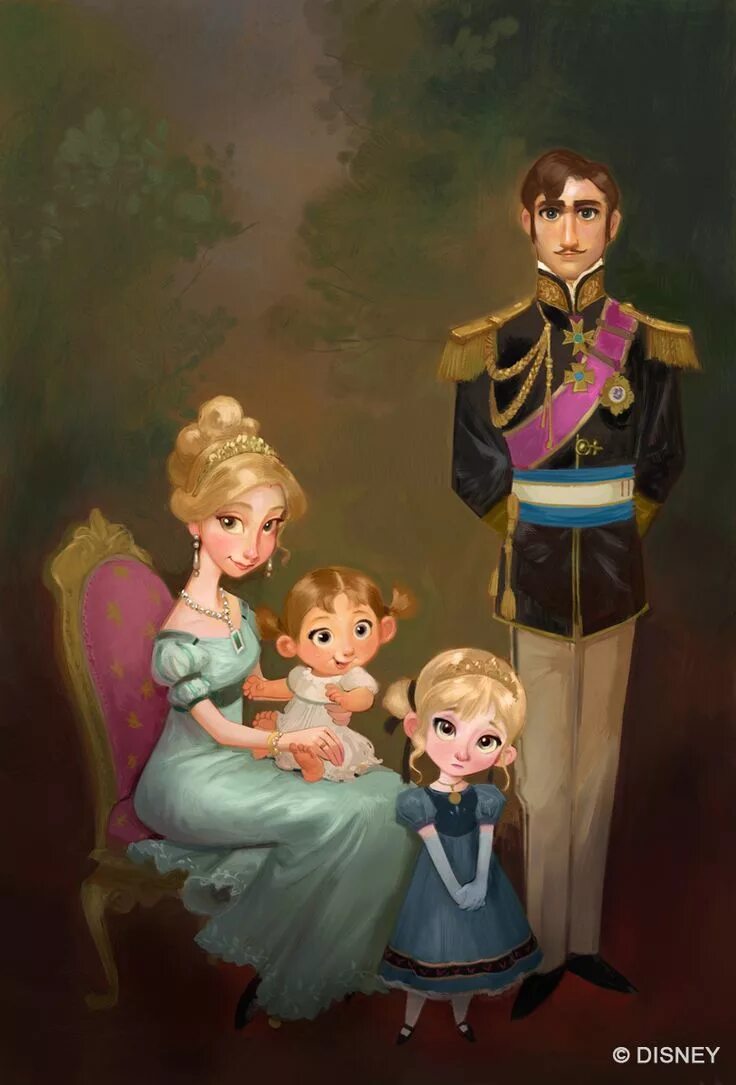 Холодное сердце 2 идуна. Если бы диснеевские принцессы посетили психолога. Anna and her family. Anna and her family. Queen elizabeth ii and little princess anne.