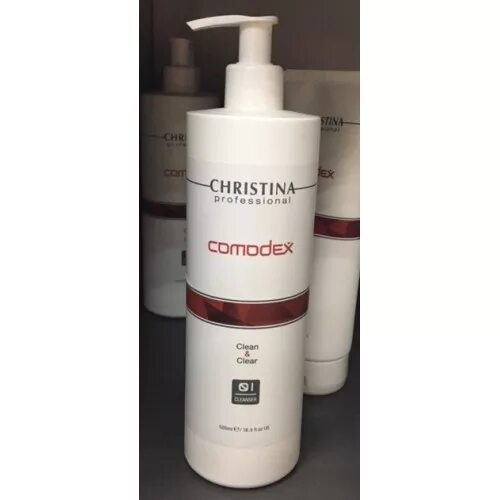 Christina Comodex clean & Clear Cleanser очищающий гель 500. Christina cleansers