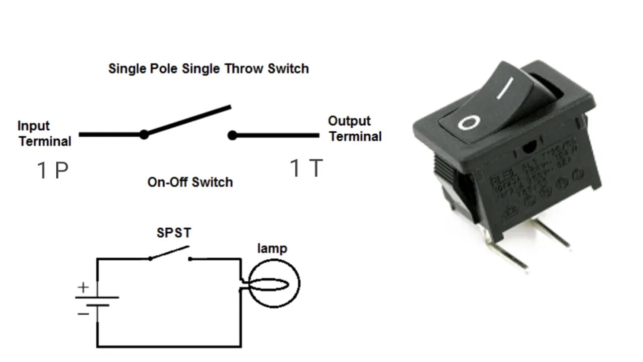 Single switch. Переключатель on-off (3a 250vac) SPST 2p,. Переключатель on-off (6a 250vac) SPST 2p, черная клавиша. Single-Pole Switch. SPST схема.