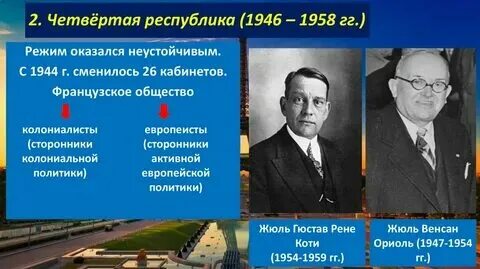 Режим 4 республики во франции