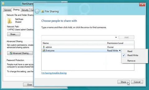 File sharing networks