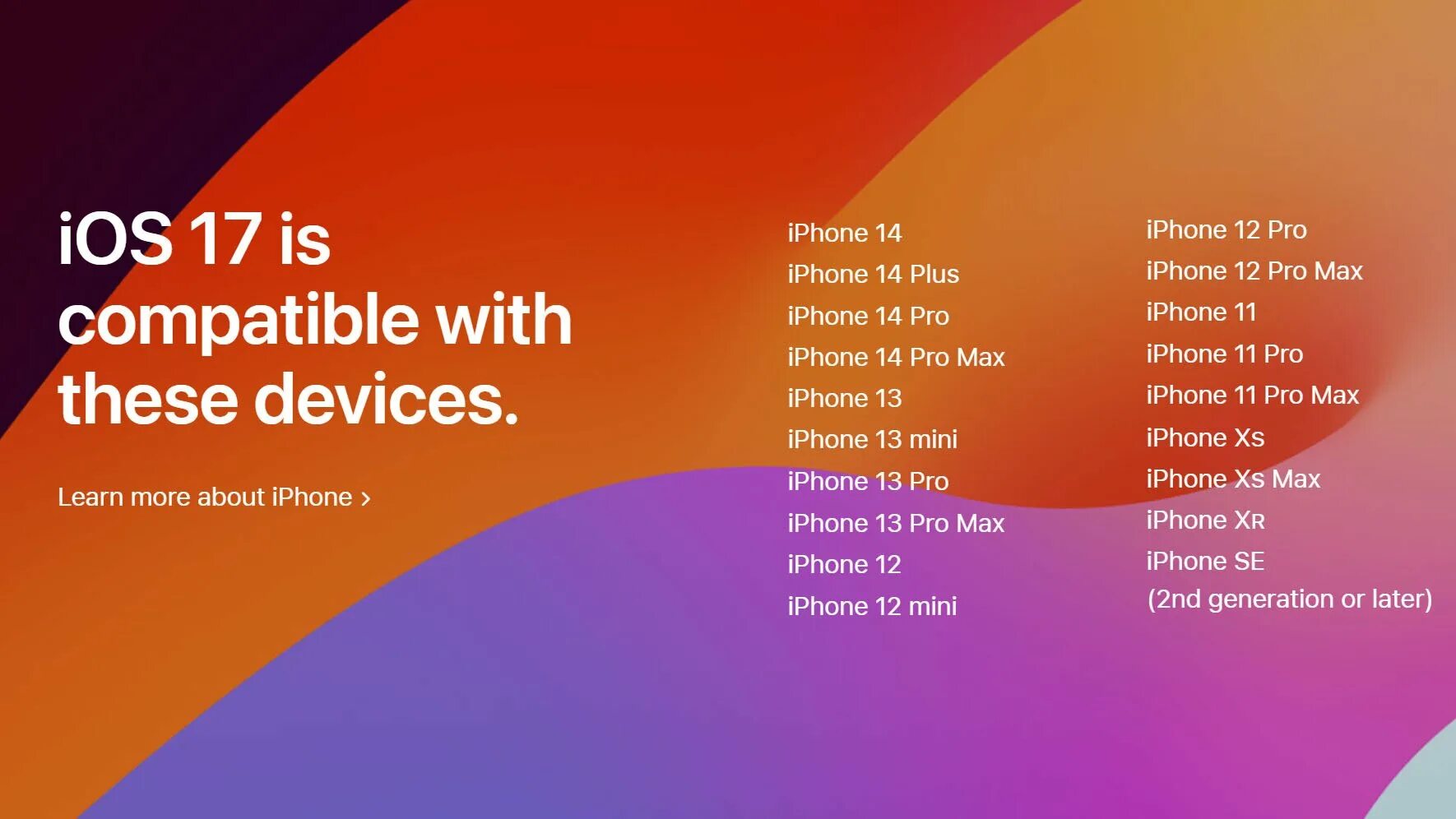 Какие iphone получат ios 17. Какие iphone получат ios 17