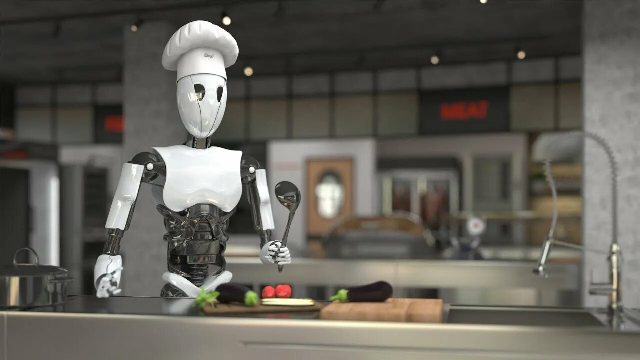 Для сборки робота который готовит блинчики. Робот Moley. Кухонный робот. Робот повар. Роботизированная кухня.