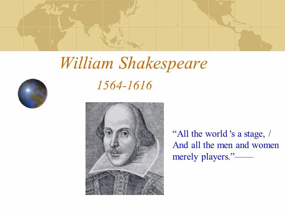 Shakespeare's world