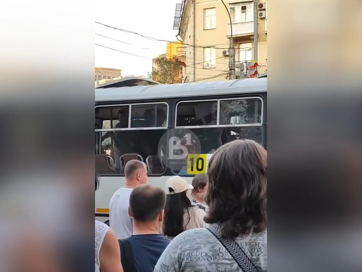 Фанаты в автобусе