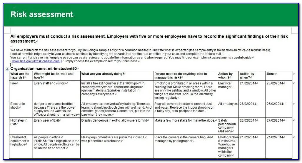 In order to prevent. Risk Assessment. Risk Assessment образец. Risk Assessment на судне. Risk Assessment Test.