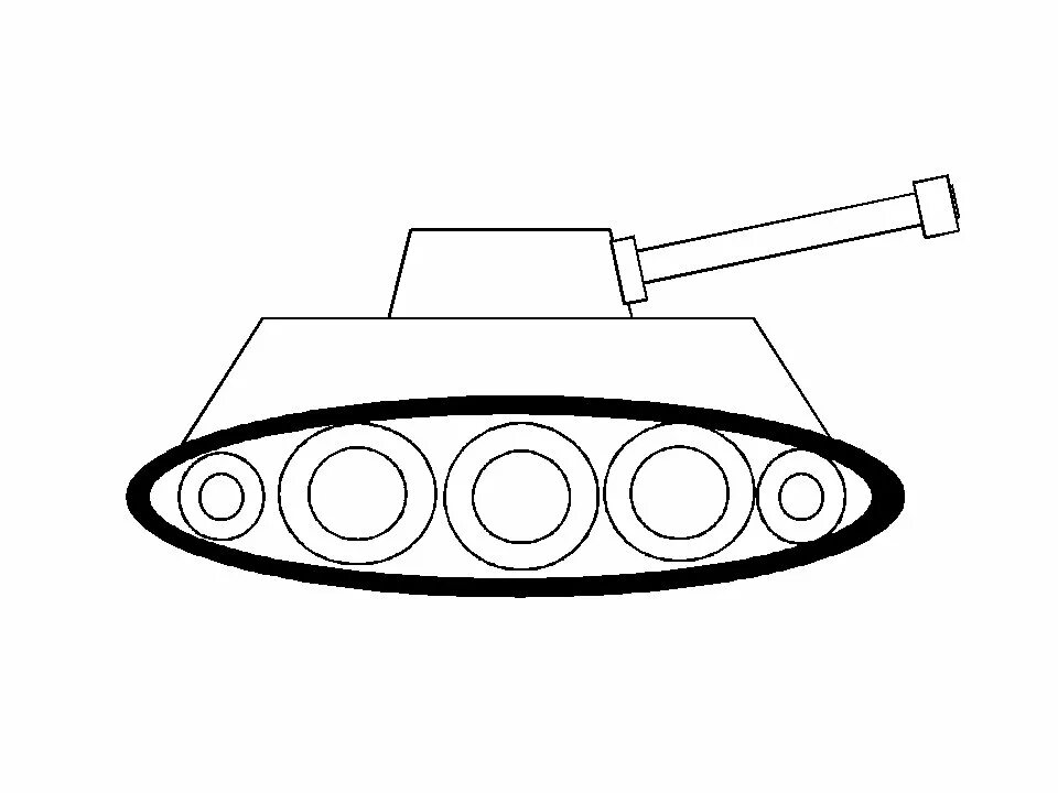 Рисунок танка. Рисунок танка карандашом. Нарисовать танк ребенку. Рисунки танков карандашом. Легкая картинка танка