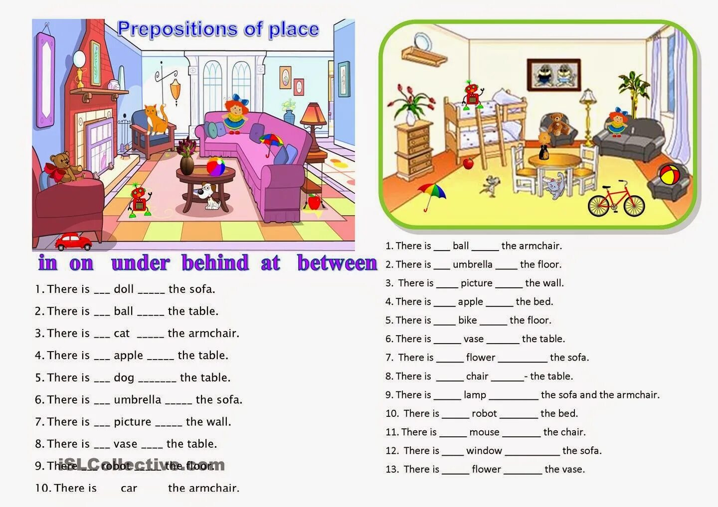 Prepositions elementary