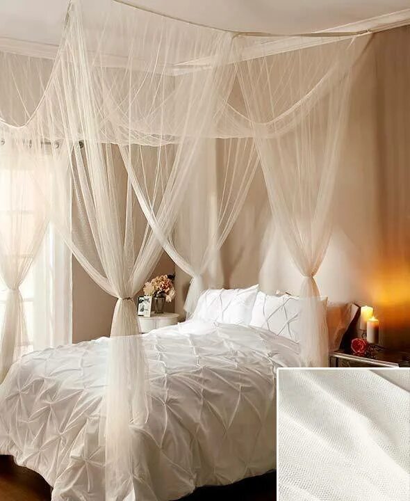 Кровать с балдахином. Балдахин над кроватью. Спальня с балдахином. Тюль над кроватью. Кровать с балдахином.