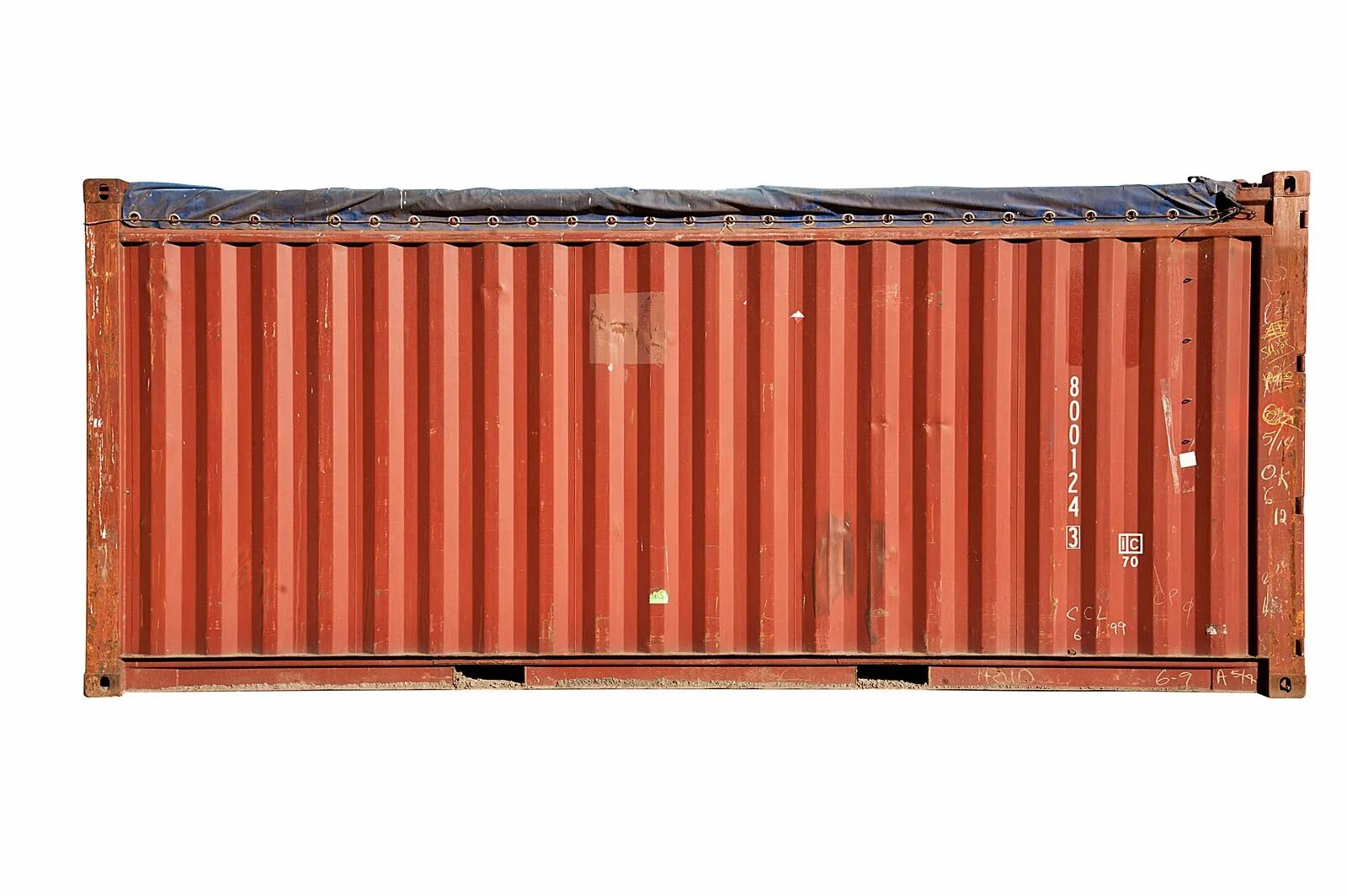 Shipping container rust