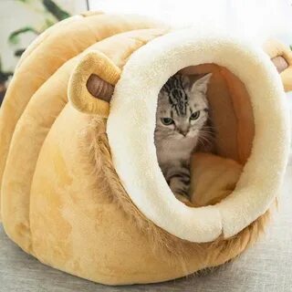 Теплый домик для кота