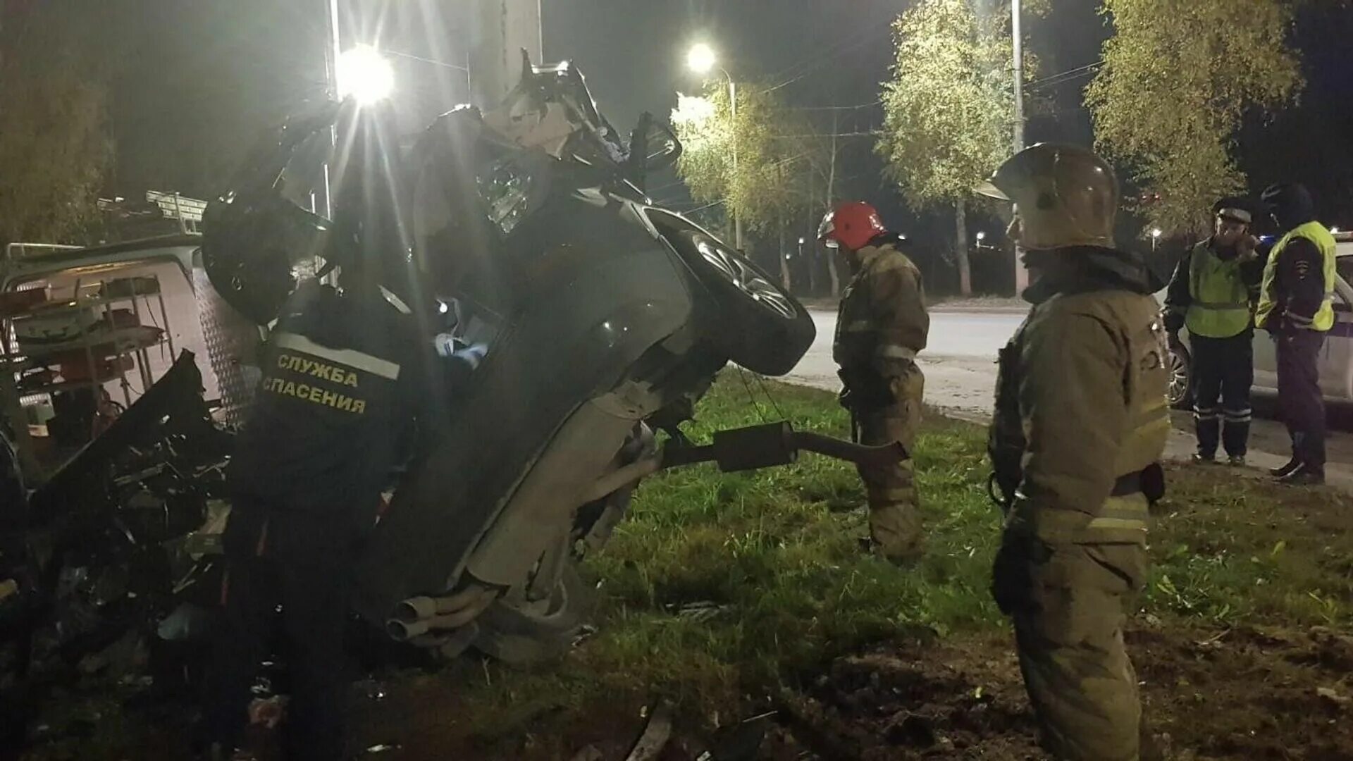 ДТП на Кохомском шоссе в Иваново. ДТП Иваново намотало на столб. Авария в Ивановне в 2020 году.