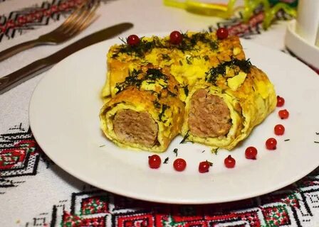 Начинка мясо с яйцом