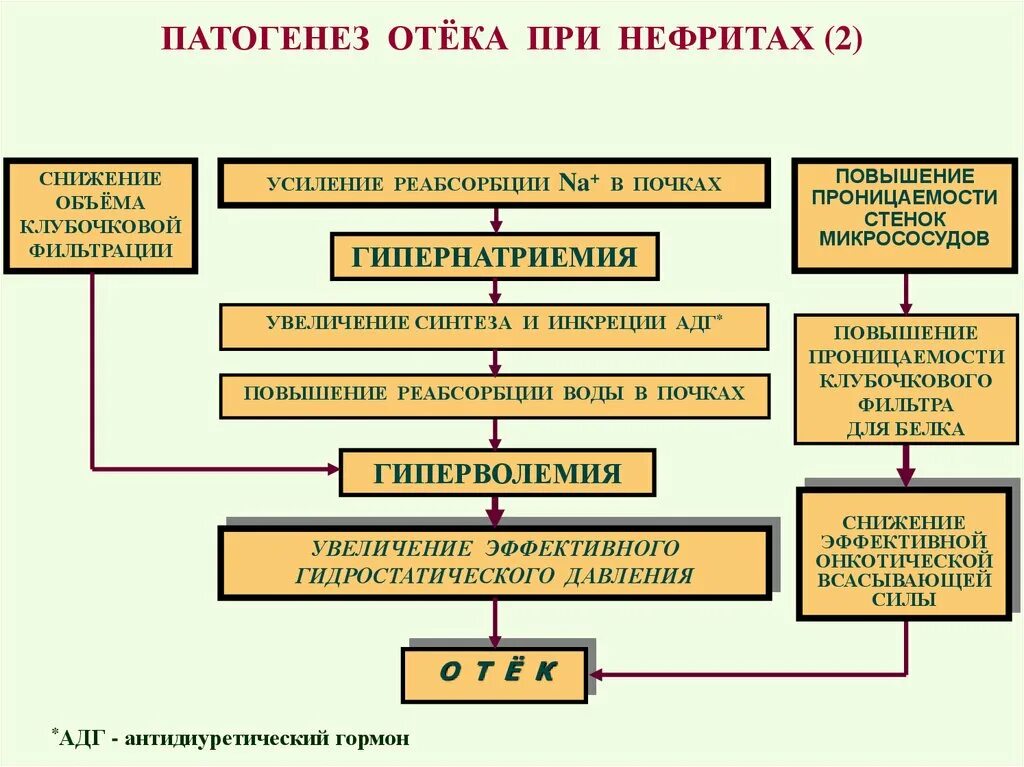 Повышение реабсорбции