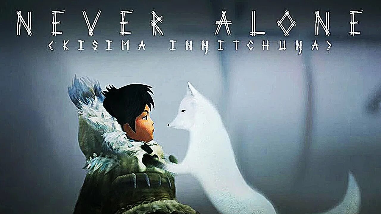 L was all alone on my own. Never alone. игра never. невер алоне игра. never alone обложка.