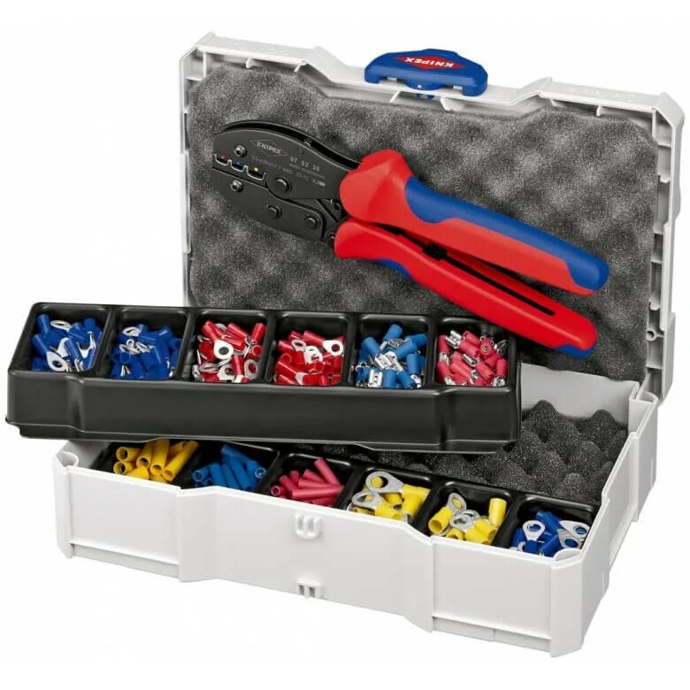 Knipex kn-3582145. Набор инструментов кабельный knipex-werk ним-25 28шт. Набор для опрессовки nb-crimp-tset01. Knipex набор. Набор втулочных наконечников кейс.