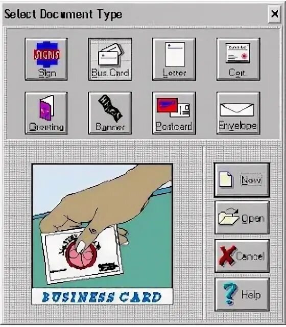 Document selector. Document selector