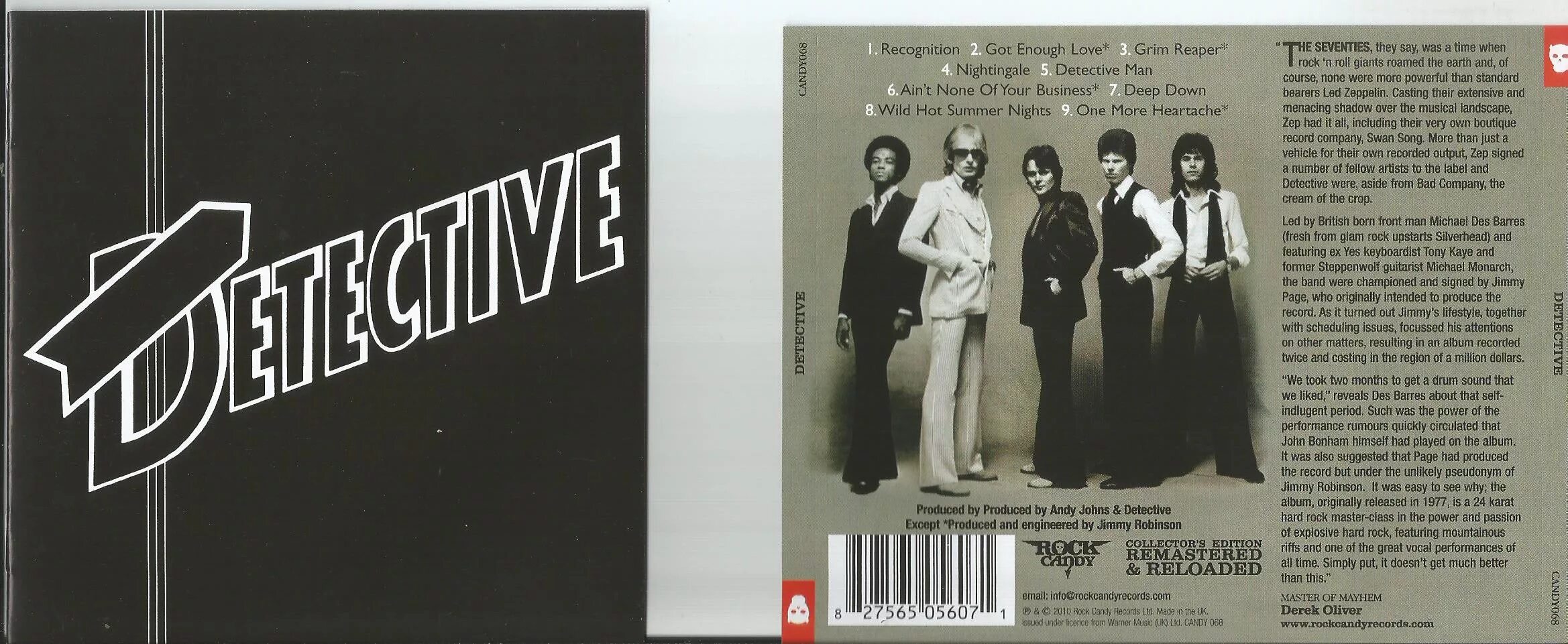 Программа передач на detective jam. Detective Detective 1977. Silverhead Band. Group of Detectives. Detective Band logo.