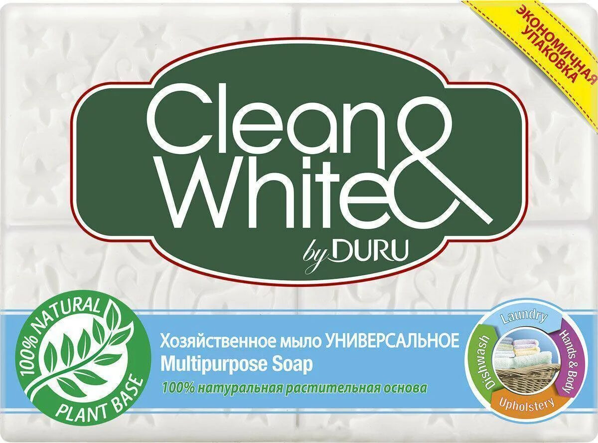 Дуру хозяйственное. Clean&White Duru 4x120г. Мыло Duru clean&White 125. Хозяйственное мыло Duru clean White универсальное. Duru, мыло хозяйственное 125г,.